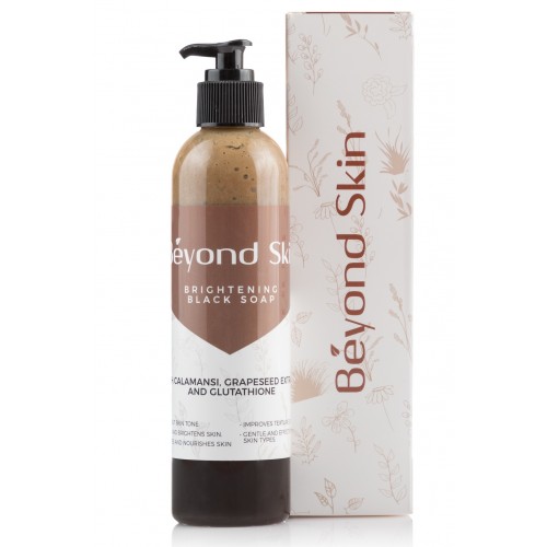 Brightening Black soap with Glutathione & Grapeseed extract 8oz 